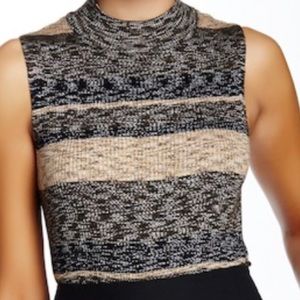1. State Sleeveless Ribbed Sweater